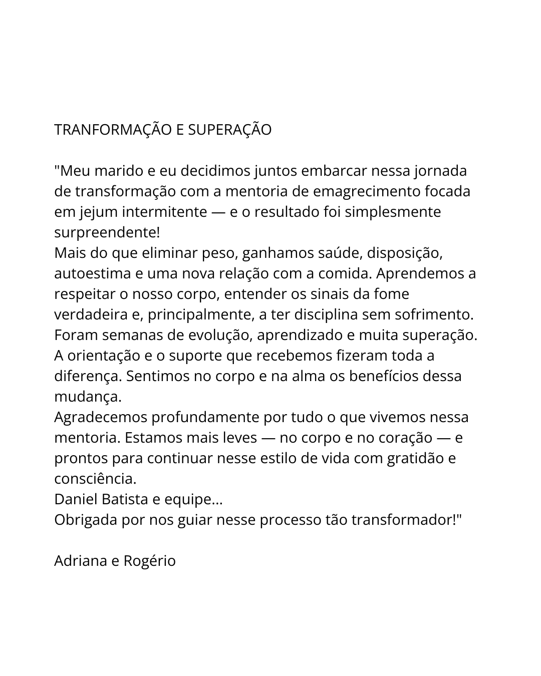 depoimento
